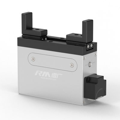 フォース制御付きのRobustMotion RM-GB-ITG電動グリッパーにより,多点位置制御と作業部件測定が可能